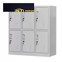 Tủ locker thấp 6 ngăn 6C3K